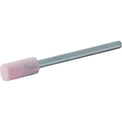 Vitrified Bond Mounted Point, W163, Aluminum Oxide, 1/4" Dia., 1/2" L, 80 Grit Distribution Élite MP