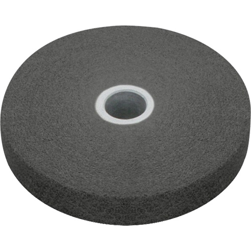Meule homog&egrave;ne EXL Scotch-Brite, 4" x 1/4", Arbre de 1/4", Grain de Fin, Carbure de silicium Distribution Élite MP
