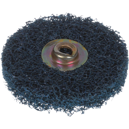 Disque HS &agrave; changement rapide pour polissage et m&eacute;lange, 2" dia., Grain Moyen, Oxyde d'aluminium Distribution Élite MP