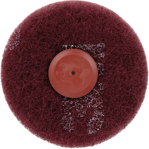 Roue de ponçage &agrave; usage g&eacute;n&eacute;ral Scotch-Brite Roloc Plus, 4" dia. Distribution Élite MP