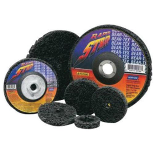 Disques non tiss&eacute;s &agrave; remplacement rapide pour d&eacute;capage Bear-Tex, 2" dia., Grain Extra grossier, Carbure de silicium Distribution Élite MP