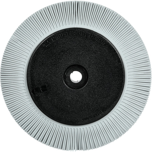 Scotch-Brite Type S Precision Radial Bristle Brush PN-RB with Flange, Ceramic, 120+ Grit, 8" Dia. Distribution Élite MP