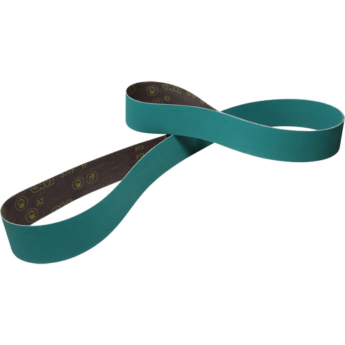 Courroie de ponçage en tissu, 3/4" la x 18" lo, Alumine de zirconium, Grain 40 Distribution Élite MP