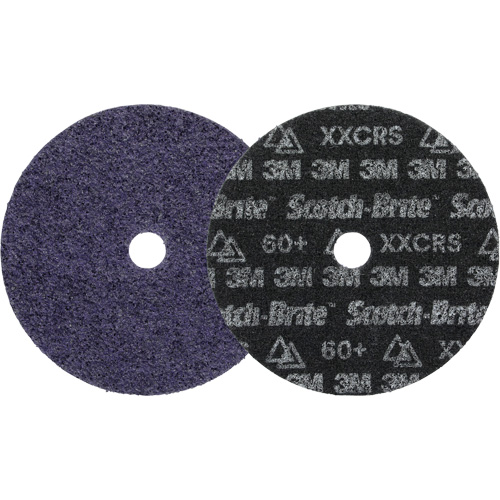 Disque de conditionnement des surfaces de pr&eacute;cision Scotch-Brite, HD-DH, 7" dia., Grain Tr&egrave;s grossier, C&eacute;ramique Distribution Élite MP