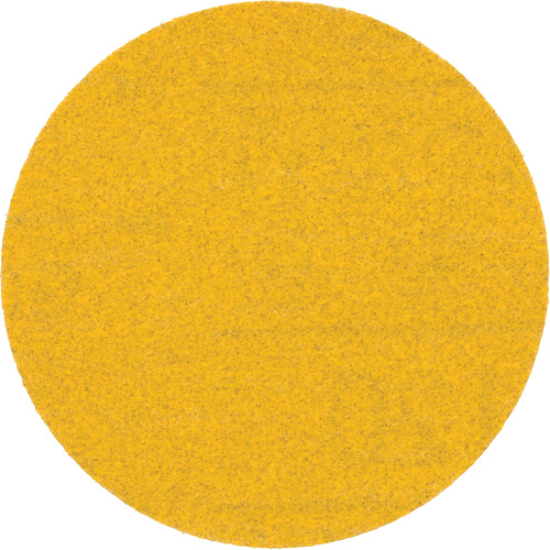 Disque abrasif dor&eacute; Hookit, dia 3", Grain 120, Oxyde d'aluminium, Poids C Distribution Élite MP