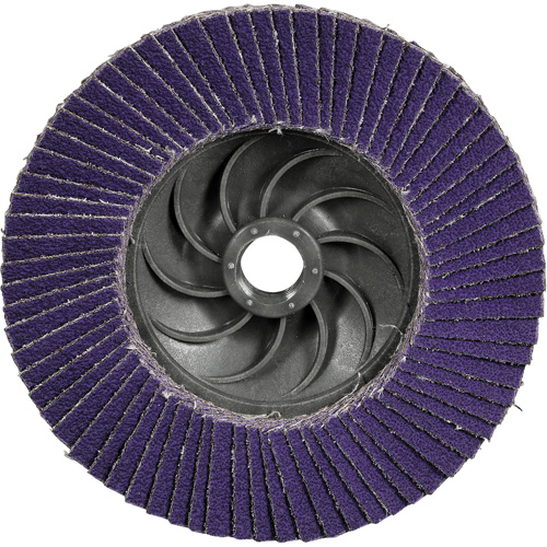 Disque &agrave; lamelles Cubitron 3 1169F, 5" x 5/8"-11, Type T29, Grain 60+, C&eacute;ramique Distribution Élite MP