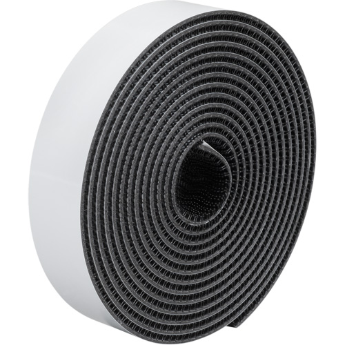 Dual Lock Reclosable Fastener, Self-Mating, 50 yds x 1/2", Adhesive, Black Distribution Élite MP