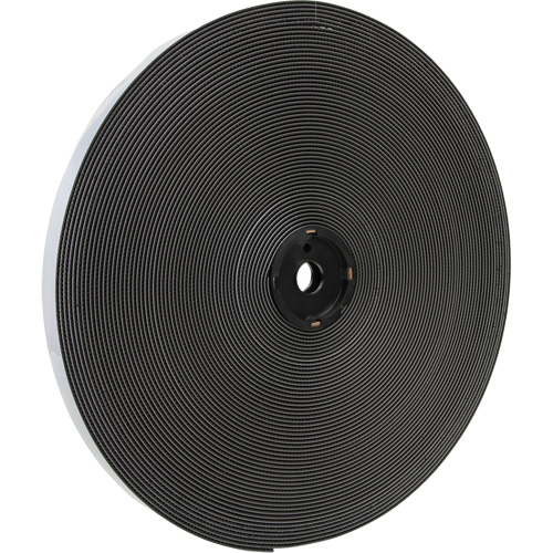 Dual Lock Reclosable Fastener, Self-Mating, 50 yds x 1", Adhesive, Black Distribution Élite MP