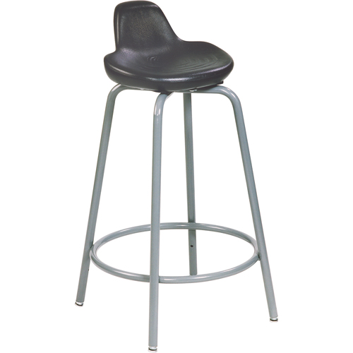 Tabouret de s&eacute;rie 500, Position assise/debout, Ajustable, , Polyur&eacute;thane Si&egrave;ge, Noir Distribution Élite MP