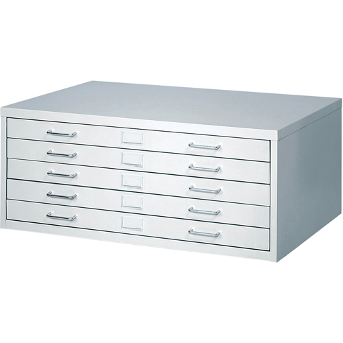 FacilTM Flat File Cabinets, 5 Drawers, 40" W x 26" D x 16-3/8" H Distribution Élite MP