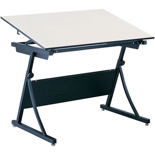 Table &agrave; dessin &agrave; hauteur r&eacute;glable PlanMaster, 43" la x 29-1/2" - 37-1/2" h, Noir Distribution Élite MP