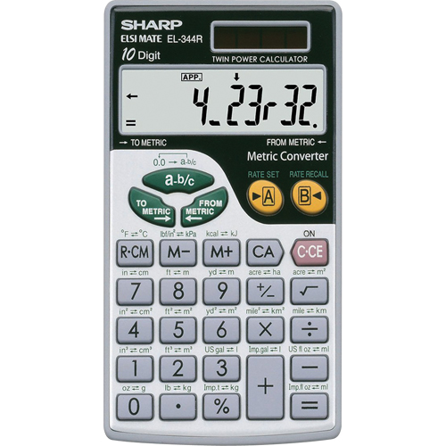 Metric Calculator Distribution Élite MP