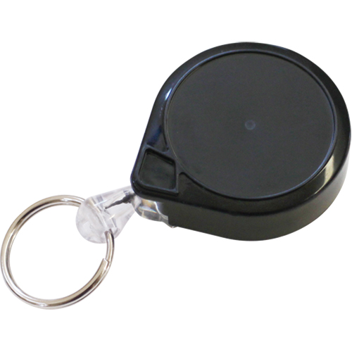 Retractable Mini-Bak&reg; Key Rings, Plastic, 36" Cable, Belt Clip Attachment Distribution Élite MP