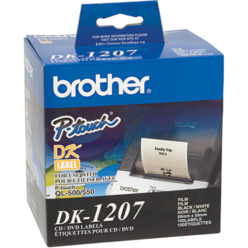 DK Series Die Cut Round CD/DVD Labels Distribution Élite MP