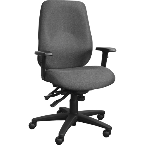 Chaises ergonomiques Cierra , Tissu, Gris, Capacit&eacute; 250 lb Distribution Élite MP