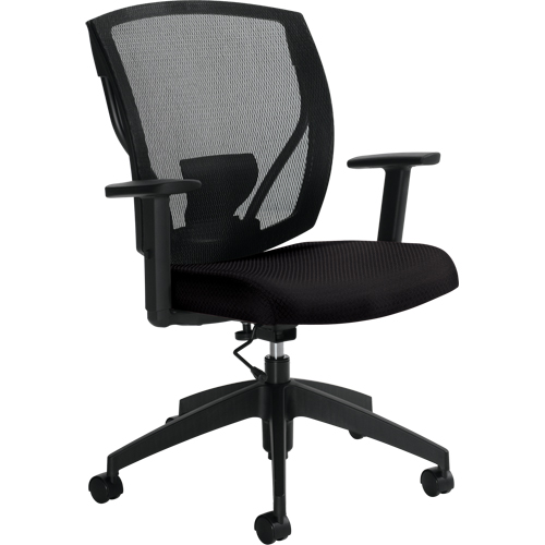 Chaises de travail, Vinyle, Noir, Capacit&eacute; 300 lb Distribution Élite MP