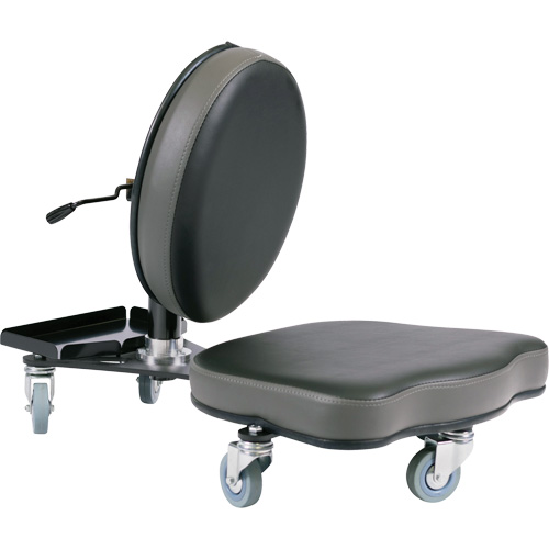 Chaise ergonomique Flex, Vinyle, Noir/gris Distribution Élite MP