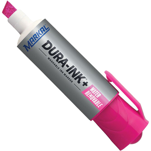 Dura-Ink&reg; WashAway Ink Marker, Pink, Chisel Tip Distribution Élite MP