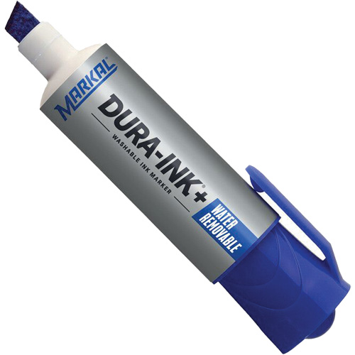 Dura-Ink&reg; WashAway Ink Marker, Blue, Chisel Tip Distribution Élite MP