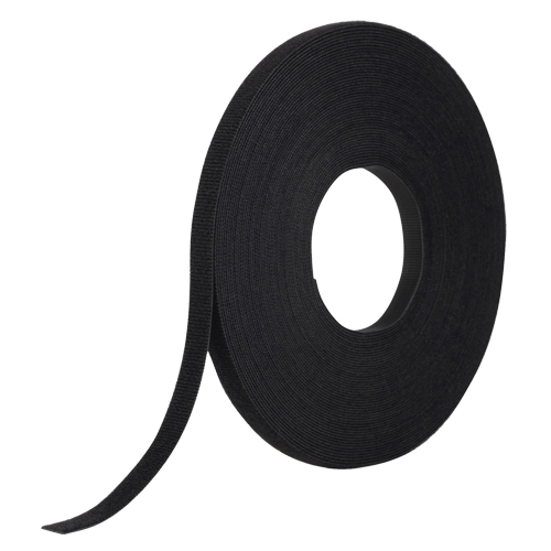 Ruban d'attaches One-Wrap, Boucle et crochet, 25 vg x 1/2", Auto-aggripant, Noir Distribution Élite MP
