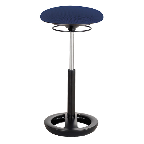 Chaise ergonomique Twixt, Stationnaire, Ajustable, , Mailles en polyester Si&egrave;ge, Bleu Distribution Élite MP