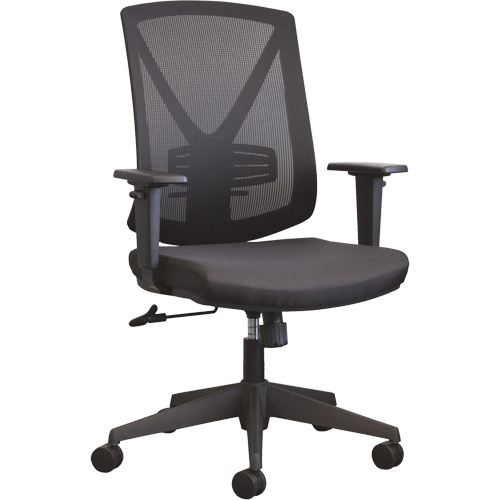 Activ A-47 Synchro Office Chair, Fabric, Black, 275 lbs. Capacity Distribution Élite MP