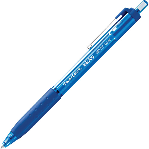 Inkjoy 300RT Pen, Blue, 1 mm, Retractable Distribution Élite MP