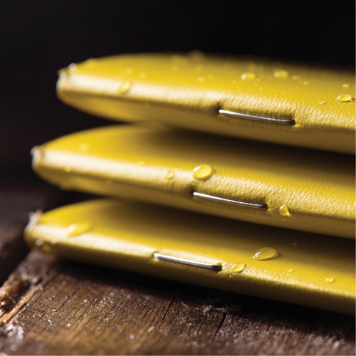 All-Weather Notebook, Soft Cover, Yellow, 48 Pages, 4-5/8" W x 7" L Distribution Élite MP
