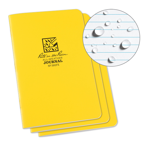 Carnet de notes, Couverture souple, Jaune, 48 Pages, 4-5/8" , 7"  Distribution Élite MP