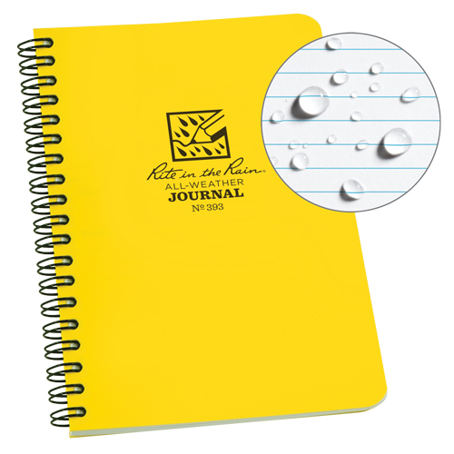 Side-Spiral Notebook, Soft Cover, Yellow, 64 Pages, 4-5/8" W x 7" L Distribution Élite MP