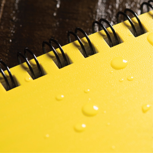 Side-Spiral Notebook, Soft Cover, Yellow, 64 Pages, 4-5/8" W x 7" L Distribution Élite MP