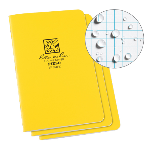 Carnet de notes, Couverture souple, Jaune, 48 Pages, 4-5/8" , 7"  Distribution Élite MP