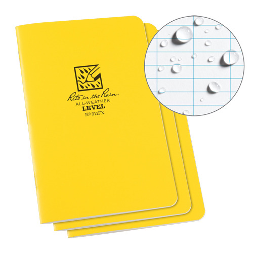 Carnet de notes, Couverture souple, Jaune, 48 Pages, 4-5/8" , 7"  Distribution Élite MP