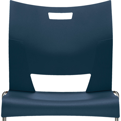 Duet Armless Training Chair, Plastic, 33-1/4" High, 350 lbs. Capacity, Blue Distribution Élite MP