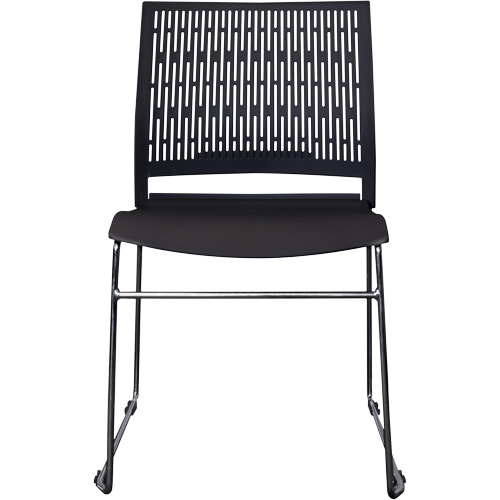 Chaises empilables s&eacute;rie Activ, Polypropyl&egrave;ne, Hauteur 32-3/8", Capacit&eacute; 275 lb, Noir Distribution Élite MP