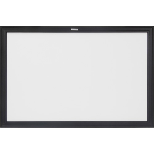 Black MDF Frame Whiteboard, Dry-Erase/Magnetic, 36" W x 24" H Distribution Élite MP