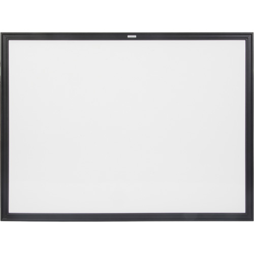 Black MDF Frame Whiteboard, Dry-Erase/Magnetic, 48" W x 36" H Distribution Élite MP