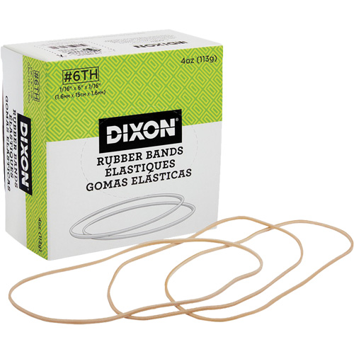 Rubber Bands, 6" x 1/16" Distribution Élite MP