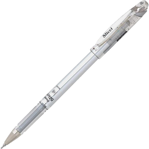 Slicci Metallic Gel Pen, Silver, 0.8 mm Distribution Élite MP