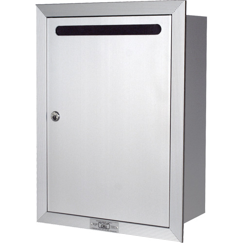 Recessed Collection Box, Wall -Mounted, 16-3/16" x 11-3/4", Aluminum Distribution Élite MP