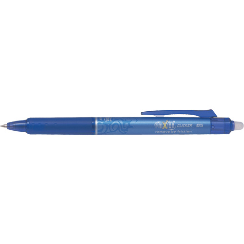 Stylo &agrave; cliquet Frixion Point, Bleu, 0,5 mm, R&eacute;tractable Distribution Élite MP
