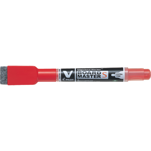 Vboard Master S White Board Marker with Eraser, Blue, Fine Tip Distribution Élite MP