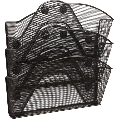 Classeur magn&eacute;tique en treillis m&eacute;tallique Onyx, 3 pochettes Distribution Élite MP