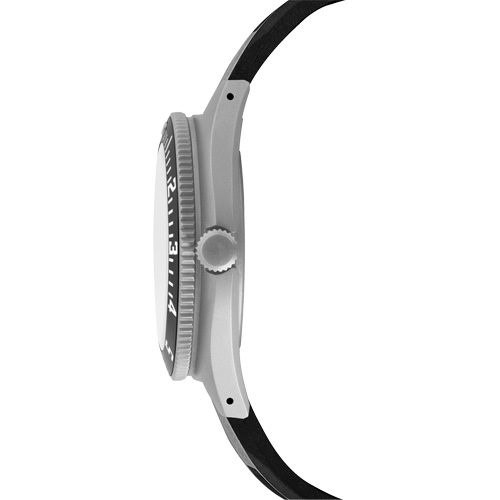 Montre Steel Navigator sur ensemble bracelet en caoutchouc noir de trois morceaux, Num&eacute;rique, &agrave; piles, 41 mm, Noir Distribution Élite MP