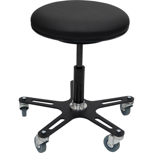OmniStool Industrial Stool, Mobile, Adjustable Height, 280 lbs. Capacity Distribution Élite MP