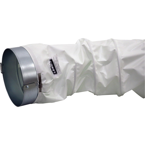 Trousse de canalisation de distribution blanc 12" x 12", adaptateur et bride Distribution Élite MP