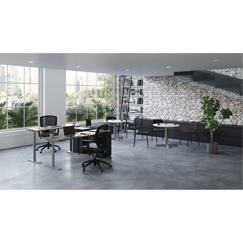 Table rectangulaire &agrave; hauteur r&eacute;glable Newland Distribution Élite MP