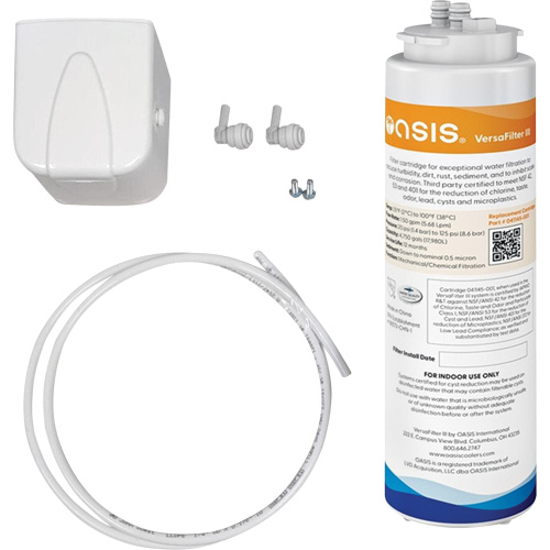 Versafilter III Universal Filter Kit, For OASIS Drinking Fountains/OASIS Bottle Fillers Distribution Élite MP