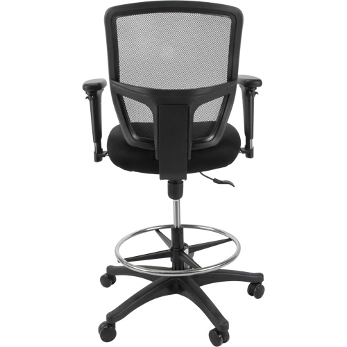 Mesh Work Stool, Mobile, Adjustable Height, 450 lbs. Capacity Distribution Élite MP