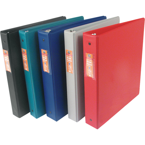 Cartables en vinyle, 11" x 8-1/2" x 1", Vert Distribution Élite MP